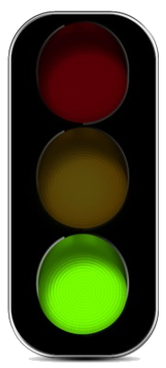 Traffic light indicators